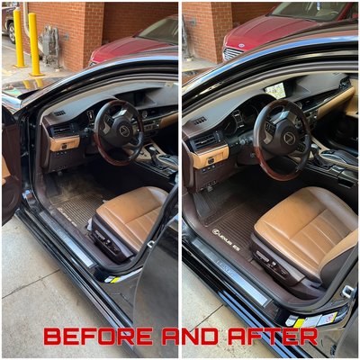 Mobile Car Detailing Services - At Pierre’s touch auto detailing, we offer a complete detailing service that cleans your car inside and out using eco-friendly, non-chemical products. We steam clean the interior to remove dirt and bacteria, protect your vehicle from UV rays, and shampoo the carpets to eliminate stains and odors. The result is a spotless, fresh, and well-protected car – like new again!
