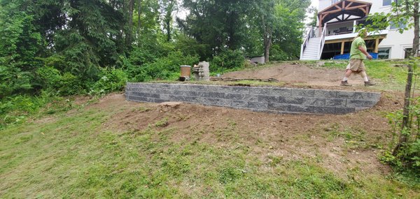 Enhance Your Landscape with Stunning Retaining Walls & Stairs! - Call now for a free quote