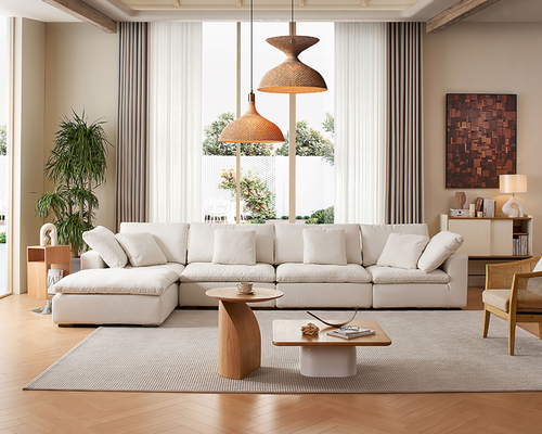 The Malibu Cloud - Introducing the Malibu, a cloud couch masterpiece from Lemons and Me, a brand that epitomizes the essence of relaxed, coastal luxury. Headquartered in Bali, Lemons and Me has captivated the global furniture scene with its pop-up showrooms around the world. Lemons and Me is known for its crisp white linen and breezy coastal aesthetics, which are beautifully embodied in the Malibu couch, offering a million dollar beachside open living room concept approach to the cloud couch family. The Malibu Cloud - Introducing the Malibu, a cloud couch masterpiece from Lemons and Me, a brand that epitomizes the essence of relaxed, coastal luxury. Headquartered in Bali, Lemons and Me has captivated the global furniture scene with its pop-up showrooms around the world. Lemons and Me is known for its crisp white linen and breezy coastal aesthetics, which are beautifully embodied in the Malibu couch, offering a million dollar beachside open living room concept approach to the cloud couch family.