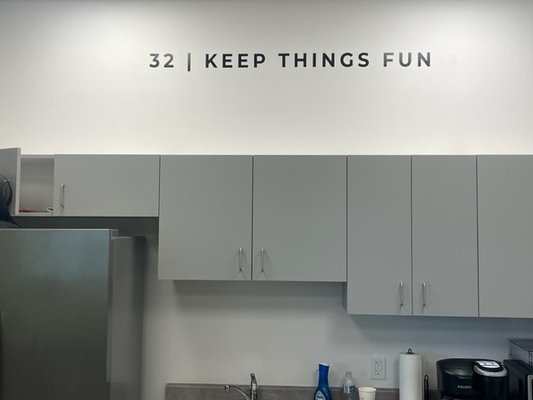 Indoor wall and 3d signage - We created and installed 3D and vinyl indoor wall graphics for Green World Wide Shipping in Oak Creek WI Indoor wall and 3d signage - We created and installed 3D and vinyl indoor wall graphics for Green World Wide Shipping in Oak Creek WI