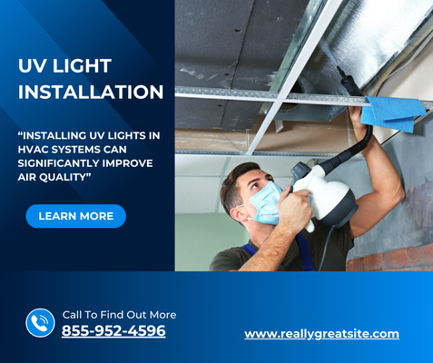 Air Duct - Installing UV lights in HVAC systems can significantly improve air quality. Air Duct - Installing UV lights in HVAC systems can significantly improve air quality.