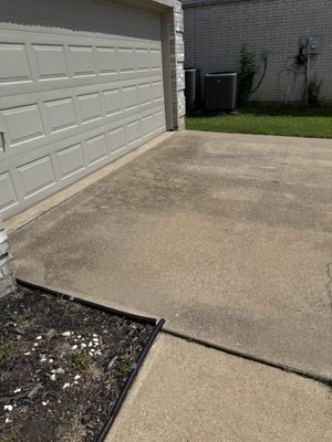 Driveway Cleaning - This driveway cleaning project removed built-up dirt, grime, algae, and surface stains to restore the concrete’s clean appearance and improve curb appeal. Using professional pressure washing equipment and surface cleaning techniques, we were able to leave the driveway looking brighter, cleaner, and more refreshed. GS Pro Wash proudly provides reliable residential and commercial pressure washing services throughout DFW & surrounding areas.