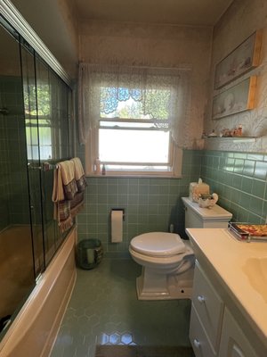 Bathroom cleaning - 🛁 Transforming the Toughest Challenges! 🛁

Bathrooms can quickly become the most challenging spaces in our homes. Soap scum, water spots, and everyday grime can make them look less than pleasant. But that's where we shine!

🌟 Our Services Include:

Deep Scrubbing: Eliminating stubborn stains and grime.
Eco-Friendly Products: Powerful cleaning without harmful chemicals.
Detail-Oriented Approach: From tiles to taps, every detail gets our attention.
Sanitization: Ensuring a germ-free space for your safety.
Swipe right to see the sparkling transformation and experience the difference our team brings. Book with us and let your bathroom shine again!