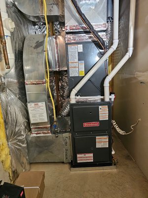 FULL HVAC replacement on this past Sunday Morning, we completed this full job in 4 hours! Start to end 10 years parts and 5 years Labor! - This full hvac replacement took place on Sunday 11/16/25. We started at 7:30 am and finished before noon! Our competitors quoted this job for $4k more than we did. We offer flat rate pricing! We’re licensed and insured, our Google reviews tell the story! Save your money and hire us for your next system replacement! We also offer financing! FULL HVAC replacement on this past Sunday Morning, we completed this full job in 4 hours! Start to end 10 years parts and 5 years Labor! - This full hvac replacement took place on Sunday 11/16/25. We started at 7:30 am and finished before noon! Our competitors quoted this job for $4k more than we did. We offer flat rate pricing! We’re licensed and insured, our Google reviews tell the story! Save your money and hire us for your next system replacement! We also offer financing!
