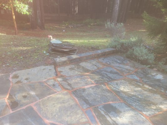 flat stone driveway, in elk ca. - nice driveway, another satisfied customer. flat stone driveway, in elk ca. - nice driveway, another satisfied customer.