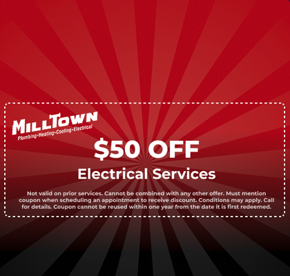 $50 Off Electrical Services - $50 Off Electrical Services