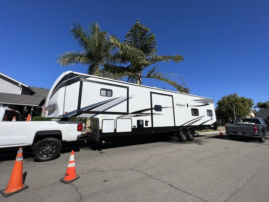 Toy hauler wash - This is a toy hauler we did on 10-25-22 Toy hauler wash - This is a toy hauler we did on 10-25-22