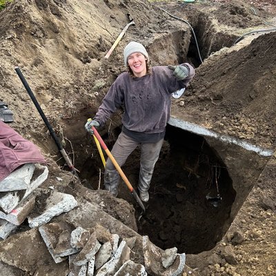 Getting Dirty: Expert Plumbing Groundwork - At Barbo's Plumbing, we don’t mind getting our hands (and shovels) dirty to ensure your plumbing groundwork is done right the first time. Whether it’s replacing outdated water and waste mainlines from the city sewer/meter or laying new groundwork for additional dwelling units (ADUs) and home additions, we have the experience and dedication to tackle any challenge.
This portfolio highlights our commitment to quality and teamwork, from carefully digging around obstacles like tree stumps to connecting properties to the city sewer system. Every project is handled with precision and care to ensure long-lasting, reliable plumbing systems.
Our skilled team works hard to provide homeowners and contractors with the groundwork solutions they need to build or improve their spaces. From digging trenches to installing mainlines, we take pride in doing the dirty work so you don’t have to. Getting Dirty: Expert Plumbing Groundwork - At Barbo's Plumbing, we don’t mind getting our hands (and shovels) dirty to ensure your plumbing groundwork is done right the first time. Whether it’s replacing outdated water and waste mainlines from the city sewer/meter or laying new groundwork for additional dwelling units (ADUs) and home additions, we have the experience and dedication to tackle any challenge.
This portfolio highlights our commitment to quality and teamwork, from carefully digging around obstacles like tree stumps to connecting properties to the city sewer system. Every project is handled with precision and care to ensure long-lasting, reliable plumbing systems.
Our skilled team works hard to provide homeowners and contractors with the groundwork solutions they need to build or improve their spaces. From digging trenches to installing mainlines, we take pride in doing the dirty work so you don’t have to.