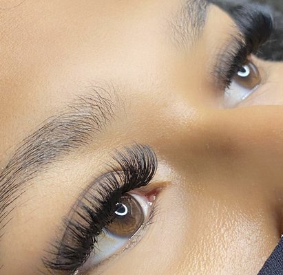 1HR Volume Eyelash Extensions Full Set - These are all 1hr Volume Eyelash Extension Full Sets- Ranging from Doll Eye, Cat Eye, Open Eye, & Wispy. Different clients are all allowed to pick style, curl, and design of their eyelash extensions. 1HR Volume Eyelash Extensions Full Set - These are all 1hr Volume Eyelash Extension Full Sets- Ranging from Doll Eye, Cat Eye, Open Eye, & Wispy. Different clients are all allowed to pick style, curl, and design of their eyelash extensions.