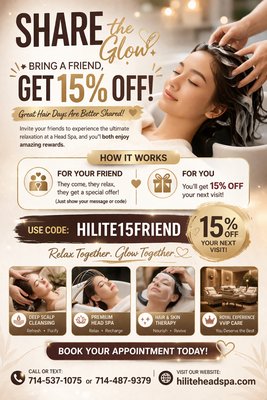 15% OFF - 15% OFF for Customers have our code