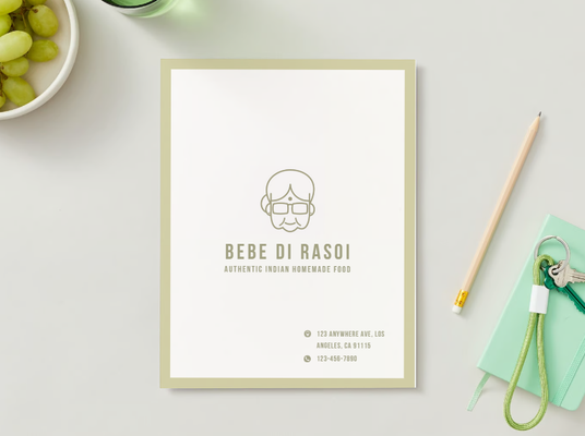 Food Business Flyer Design - Designed minimalist flyers for a food enterprise, embodying simplicity that resonates with the quality and authenticity of the cuisine. Mindful of the "mom's made food" ethos. Food Business Flyer Design - Designed minimalist flyers for a food enterprise, embodying simplicity that resonates with the quality and authenticity of the cuisine. Mindful of the "mom's made food" ethos.