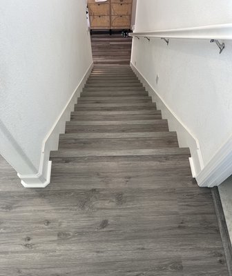 Luxury Vinyl Plank - Luxury vinyl plank (LVP) flooring can be a good choice for many areas of a home or commercial space because it's durable, easy to maintain, and can withstand moisture.