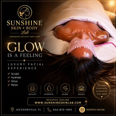 Luxury Facial Experience for Glowing Skin - Description:
Treat yourself to a relaxing luxury facial designed to deeply cleanse, hydrate, and refresh your skin. Our customized treatments help improve glow, texture, and overall skin appearance while giving you a calming self-care experience. Luxury Facial Experience for Glowing Skin - Description:
Treat yourself to a relaxing luxury facial designed to deeply cleanse, hydrate, and refresh your skin. Our customized treatments help improve glow, texture, and overall skin appearance while giving you a calming self-care experience.