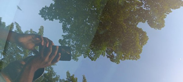 Buffalo Grove Rock Chip - Our customer windshield was hit with some sort of rubber material leaving clear scratches right in his line of vision. He wanted to clear up his view and remove the new blemish, so he called Road View Auto Glass.