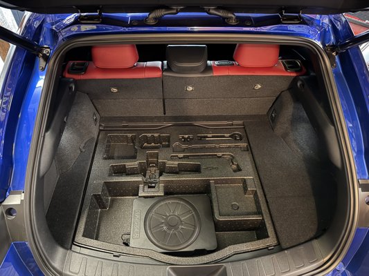Lexus UX Kicker Subwoofer install - Customer was looking for some better low frequency performance out of their Lexus UX. we suggested a Kicker 10" hideaway subwoofer.