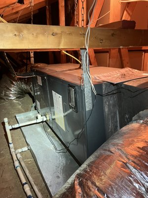 AC replacment - New AC split system installed for home owner.
