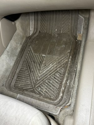 . Floor Mat Deep Clean Before & After - Before & After: Floor Mat Deep Clean
Heavily soiled and worn from daily use, the mat and carpet were brought back to life with a deep clean removing embedded dirt and restoring a fresh, well-kept look to the interior. . Floor Mat Deep Clean Before & After - Before & After: Floor Mat Deep Clean
Heavily soiled and worn from daily use, the mat and carpet were brought back to life with a deep clean removing embedded dirt and restoring a fresh, well-kept look to the interior.