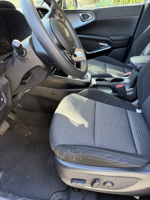 Interior Detail on a Kia Soul in Port Hueneme, CA - Pet hair is no problem for us! We give you personalized quotes to make your left with the dreamy interior you deserve! Interior Detail on a Kia Soul in Port Hueneme, CA - Pet hair is no problem for us! We give you personalized quotes to make your left with the dreamy interior you deserve!