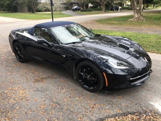 Complete detail and glaze 2015 Stingray - Complete interior and exterior detail on a 2015 stingray. Added a spray seal and a glaze to give it some protection and extra time. Complete detail and glaze 2015 Stingray - Complete interior and exterior detail on a 2015 stingray. Added a spray seal and a glaze to give it some protection and extra time.