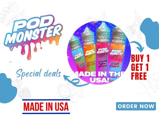 Buy 1 Get 1 Free | E-Liquid Limited-Time Deal - Buy 1 e-liquid and get 1 of the same type for FREE! Simply add 2 of the same-priced (or lower-priced) e-liquids to your cart, and 1 will automatically be discounted to $0 at checkout—no code required! No quantity limits, but stock is limited. Act fast and grab yours now! Buy 1 Get 1 Free | E-Liquid Limited-Time Deal - Buy 1 e-liquid and get 1 of the same type for FREE! Simply add 2 of the same-priced (or lower-priced) e-liquids to your cart, and 1 will automatically be discounted to $0 at checkout—no code required! No quantity limits, but stock is limited. Act fast and grab yours now!
