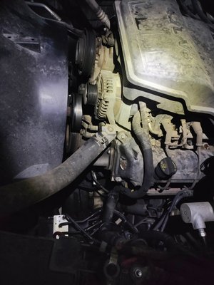 2013 Dodge RAM 1500 4.8 - Customer broke down at 3:00 AM and gave us a call, we rushed out to diagnose the issue and realized the water pump was not the only issue. The customer approved the services so we replaced the water pump, thermostat, radiator, idler pulley, tensioner pulley, and the belt. the customer was back rolling within 2.5 hours from the original phone call. 2013 Dodge RAM 1500 4.8 - Customer broke down at 3:00 AM and gave us a call, we rushed out to diagnose the issue and realized the water pump was not the only issue. The customer approved the services so we replaced the water pump, thermostat, radiator, idler pulley, tensioner pulley, and the belt. the customer was back rolling within 2.5 hours from the original phone call.