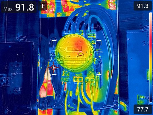 Level II Thermography - The infrared inspection of electrical equipment must be performed by a Level-II or higher certified infrared thermographer who is qualified and trained to recognize and document thermal anomalies in electrical systems. They must also possess over 7 years of experience inspecting electrical systems associated with commercial buildings. Level II Thermography - The infrared inspection of electrical equipment must be performed by a Level-II or higher certified infrared thermographer who is qualified and trained to recognize and document thermal anomalies in electrical systems. They must also possess over 7 years of experience inspecting electrical systems associated with commercial buildings.