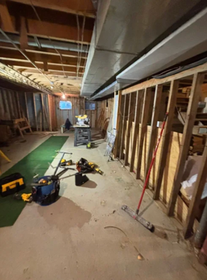 🔨 From Demolition to Dream Basement - We handle your entire basement journey—from teardown to total transformation. See how a rough, unfinished space becomes a sleek, modern retreat with professional demo, framing, and a flawless renovation. Quality quality and hassle-free results, start to finish.

Ready for your own basement makeover? Call 708-407-3060 for a free estimate!
