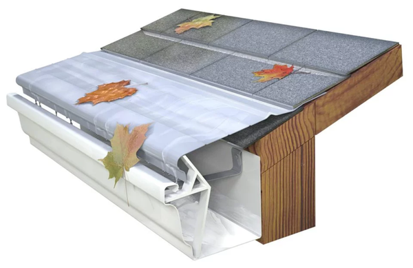 Gutter Guard - Our system uses water adhesion to ensure that your gutters don’t collect debris. The leaves and other debris are swept over the gutters and the water is routed into your gutters. When you have Gutter Pro covers installed on your home, you will eliminate the need to ever get on a ladder to clean out those gutters.  This eliminates the risk associated with ladders and will give you the peace of mind knowing your gutters aren’t going to clog. But we don't just claim that, with our free 10 year maintenance and warranty program we will come out twice a year for ten years to inspect your guards at no cost to you.
​
Gutter Pro protects your home and provides a lifetime solution to clogged gutters. The system offers a heavy gauge aluminum hood and a patented support bracket with 12 colors to choose from.

​Contact us today to find out more about our services!