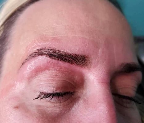 Brow Micro-Shading - Micro-shading is a permanent make-up procedure for the eyebrows that uses a hand held device to deposit pigment into the skin mimicking hair to achieve fullness and shape. The process will give you a natural, smudge proof, water proof look that should last 9-12 months depending on proper after care instructions, sun exposure, and environmental elements. The treatment is typically a 2 step process. The 1st appointment is the initial application and 4-6 weeks later the 2nd appointment will be touch up to make sure the color retention is great ensuring the longevity of the brows.