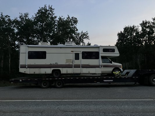 Towing and recovery business specialize in diesel pusher motor homes, have landoll, wrecker and rollback - 907-651-TOW1
Www.axletowingllc.com Towing and recovery business specialize in diesel pusher motor homes, have landoll, wrecker and rollback - 907-651-TOW1
Www.axletowingllc.com