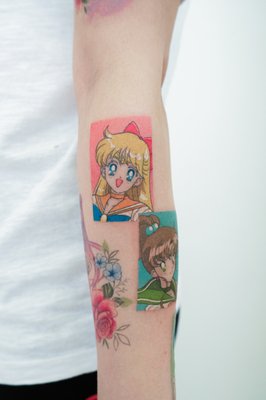 Sailor Moon Tattoo - --------------