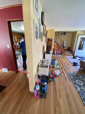 Kitchen remodel - Big undertaking here, lots of extras popped up throughout the project, nothing we couldn’t handle though. All in all great transformation!! Lovely family to work with as well!