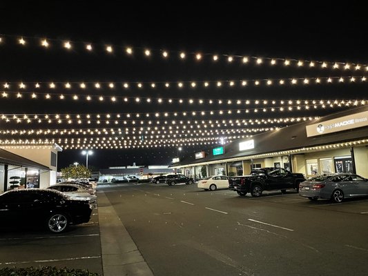 Bistro Lights - Bistro lights can change your ambience.