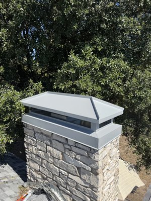 Chimney Cap & fireplace panels installation - Chimney had no cap, which caused crown to break and damage the attic and chimney!
We have installed a brand new chase cover and custom cap to prevent any further damage and elevate the look of the house. Chimney Cap & fireplace panels installation - Chimney had no cap, which caused crown to break and damage the attic and chimney!
We have installed a brand new chase cover and custom cap to prevent any further damage and elevate the look of the house.