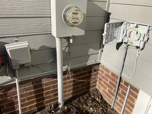 Fiber Installations - Need Fiber runs in your home or business? We run, terminate, test, label and install fiber trays for your business rack or fiber wallplates for your home. We provide both singlemode and multimode depending on the distance of the run.