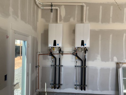 Tankless Water Heater Installation - Tankless water heaters are more economically efficient and have a number of benefits over traditional ones. Whether your heater is gas or electric powered, we can install any size water heater – 30, 40, 100-gallon, or anywhere in between and even outside that range.