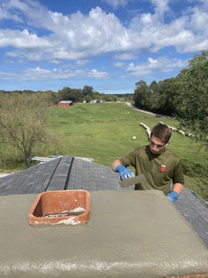 Chimney Masonry and Leak Repairs - We can stop that leak! Chimney Masonry and Leak Repairs - We can stop that leak!