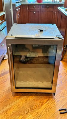 Wine Cooler Repair - Sub Zero Wine Cooler was not cooling. Sealed System was replaced Wine Cooler Repair - Sub Zero Wine Cooler was not cooling. Sealed System was replaced