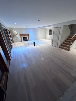 Post Construction Floor Cleaning - We had a emergency post Construction Floor Cleaning.