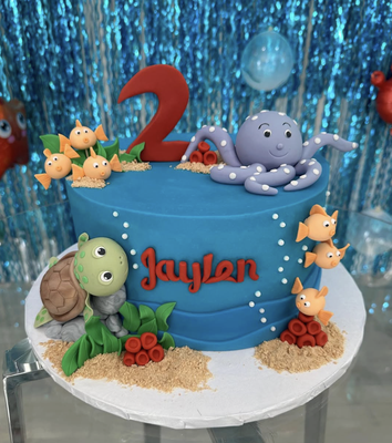 Custom Cakes: Birthday, Baby, Holidays, Graduation & More - Custom cakes designed for every milestone — birthdays, baby showers, holidays, graduations, and religious celebrations — serving Castro Valley and the Bay Area.
Jenn's Cupcakes & Parties creates fully custom cakes for life's biggest celebrations year-round. From first birthdays and milestone ages to baby showers, holiday gatherings, graduations, and religious milestones like baptisms and First Communions, each cake is designed to match your vision, color palette, and theme. Baked fresh and decorated with the same attention to detail no matter the occasion, our cakes are made to be the centerpiece of whatever you're celebrating. Custom Cakes: Birthday, Baby, Holidays, Graduation & More - Custom cakes designed for every milestone — birthdays, baby showers, holidays, graduations, and religious celebrations — serving Castro Valley and the Bay Area.
Jenn's Cupcakes & Parties creates fully custom cakes for life's biggest celebrations year-round. From first birthdays and milestone ages to baby showers, holiday gatherings, graduations, and religious milestones like baptisms and First Communions, each cake is designed to match your vision, color palette, and theme. Baked fresh and decorated with the same attention to detail no matter the occasion, our cakes are made to be the centerpiece of whatever you're celebrating.