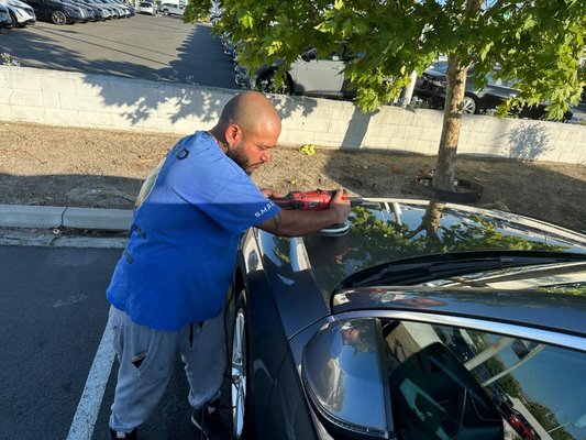 PAINT CORRECTION IN PROCESS - Paint correction in the process of 95%. PAINT CORRECTION IN PROCESS - Paint correction in the process of 95%.