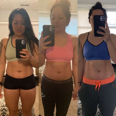 Reviews and progress pictures - Client transformation photos for both performance and physical changes. Reviews and progress pictures - Client transformation photos for both performance and physical changes.