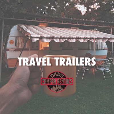 Travel Trailers - Our clean, modern, comfortable camper trailer rental fleet provides accommodations, full kitchens and ample space for you to make the most of your adventure. We have numerous campers available and just added some RVs- check them out! Travel Trailers - Our clean, modern, comfortable camper trailer rental fleet provides accommodations, full kitchens and ample space for you to make the most of your adventure. We have numerous campers available and just added some RVs- check them out!