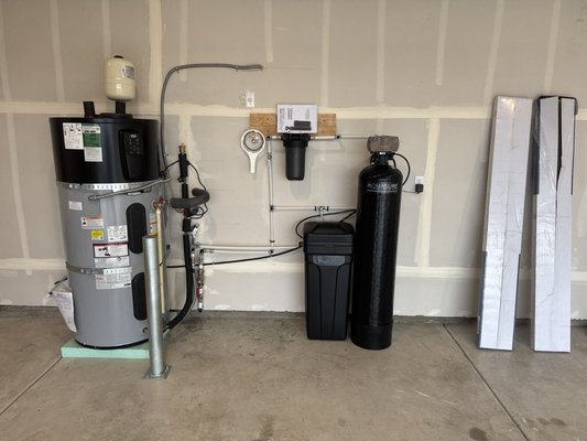 Water Softener - This customer ordered a water softener off Amazon and called us out for a free estimate. We got the job and got it done the next day! Water Softener - This customer ordered a water softener off Amazon and called us out for a free estimate. We got the job and got it done the next day!