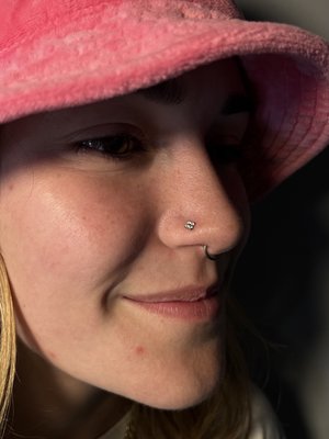 Facial Piercings - Facial piercings cover a variety of placements— from nose to eyebrows to lips. If you already know exactly what you’re looking for, we’ll see you soon! But if you’re unsure of which piercing is right for you, our friendly and experienced piercers can help you find the best piercing placement for your features. Facial Piercings - Facial piercings cover a variety of placements— from nose to eyebrows to lips. If you already know exactly what you’re looking for, we’ll see you soon! But if you’re unsure of which piercing is right for you, our friendly and experienced piercers can help you find the best piercing placement for your features.