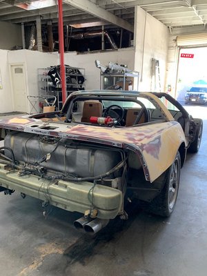 Zr1 back to life - This was a 93 zr1 completely restored  that had a 10 year old wrap stuck it is we had to dig deep in this one to bring it back to life.

New fiberglass and a lot of blocking