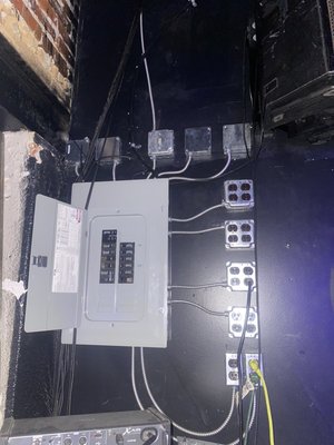 Electrical panel installation and receptacles. - Electrical panel installation in Florence Sc and all the receptacles around it. Electrical panel installation and receptacles. - Electrical panel installation in Florence Sc and all the receptacles around it.