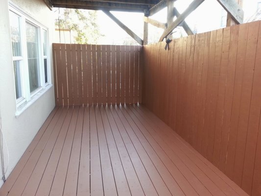 Deck remodeling. - Here at ER Home Improvements we were working on a deck remodeling giving it a new life!