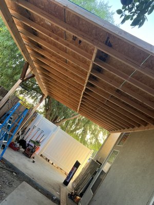 Storage place - Storage place going up