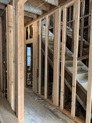 San Francisco Four-Story Remodel - We've teamed up with a great client and general contractor to modernize and renovate an existing four-story residential building in San Francisco. As part of the remodel, we've added a couple of new ground-floor accessory dwelling units (ADUs), new and improved fire safety and egress measures, and structural soft-story seismic retrofit engineering plans. San Francisco Four-Story Remodel - We've teamed up with a great client and general contractor to modernize and renovate an existing four-story residential building in San Francisco. As part of the remodel, we've added a couple of new ground-floor accessory dwelling units (ADUs), new and improved fire safety and egress measures, and structural soft-story seismic retrofit engineering plans.